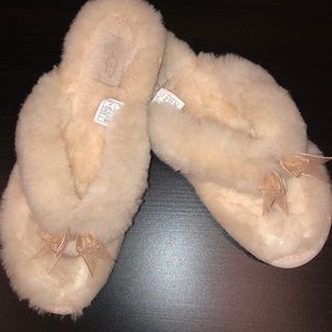 UGG blush slippers